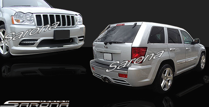Custom Jeep Grand Cherokee  SUV/SAV/Crossover Body Kit (2005 - 2007) - $1450.00 (Part #JP-005-KT)
